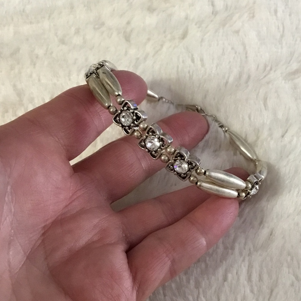 Silver Stone Bracelet